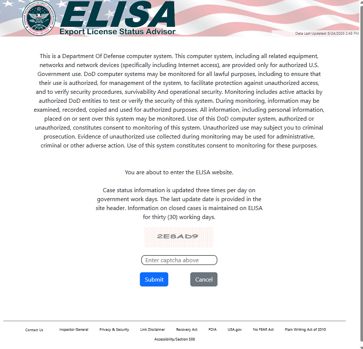 ELISA Home Page
